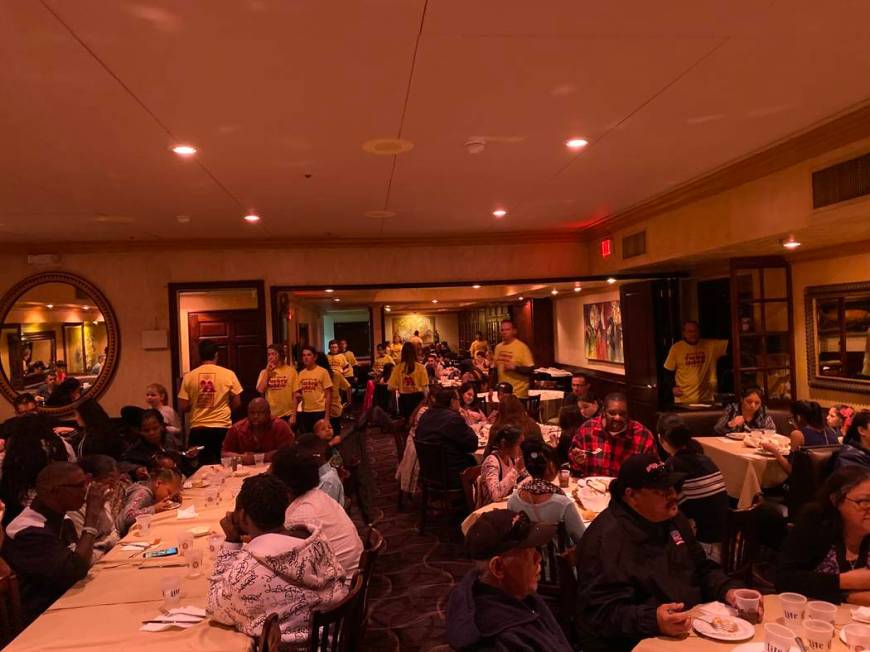 Piero's Italian Restaurant was the site for the Youth Charities of Southern Nevada Thanksgiving ...
