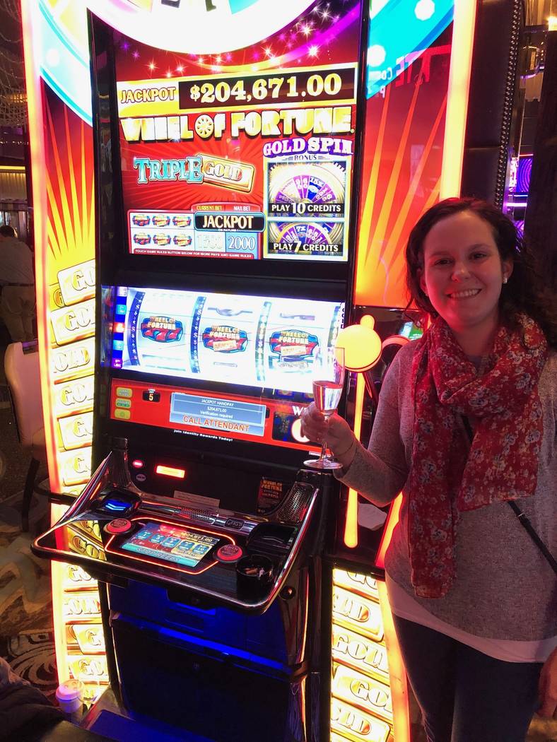 A California woman won a jackpot worth more than $200,000 at The Cosmopolitan of Las Vegas on F ...