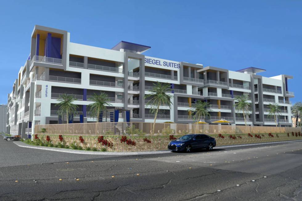 The Siegel Group plans to tear down the shuttered former Atrium hotel east of the Las Vegas Str ...