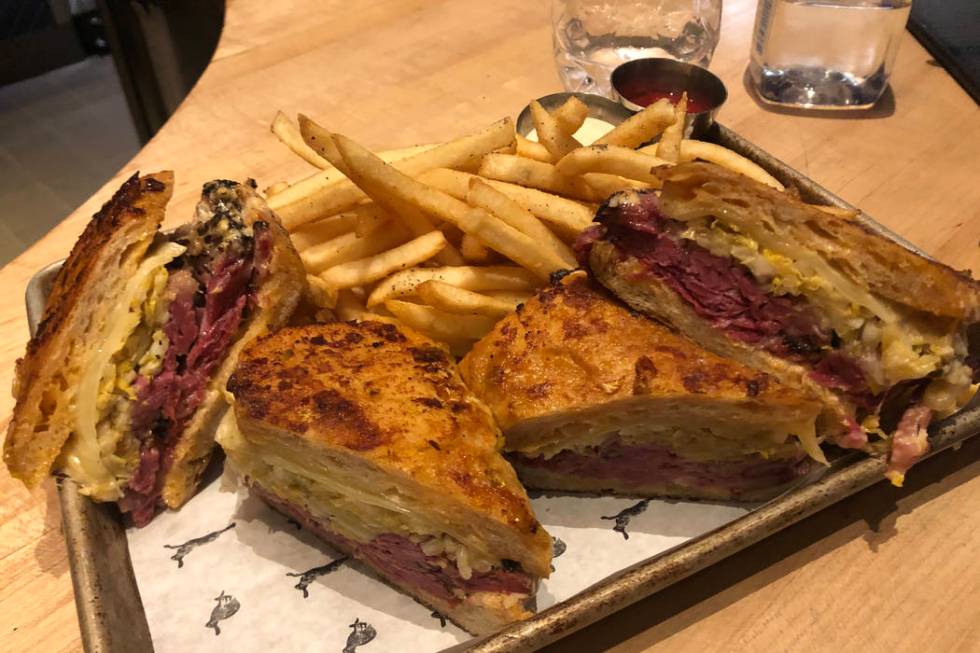 Libertine Social's massive, house-made short-rib pastrami is made to feed four to six people. ( ...