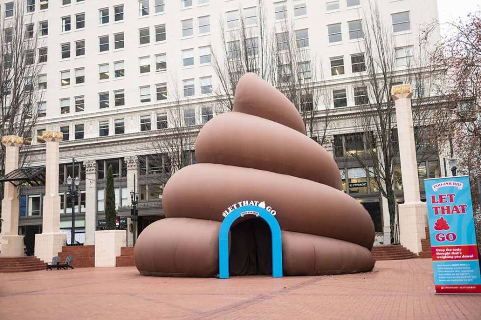 If you see a giant poop emoji this weekend, don't be alarmed. (Poo-Pourri)