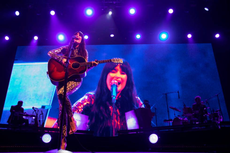 Kacey Musgraves sings songs from her Grammy-winning album, Golden Hour, at Intersect Festival o ...