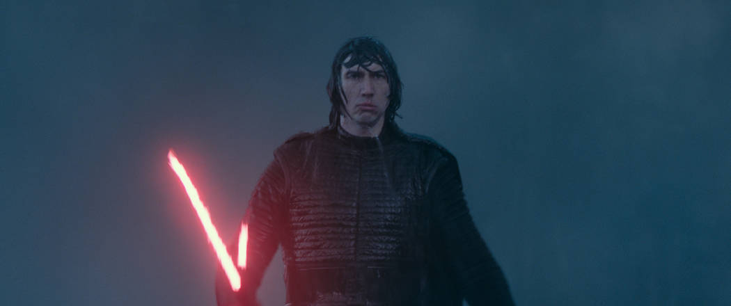 Adam Driver is Kylo Ren in STAR WARS: THE RISE OF SKYWALKER (Lucasfilm)