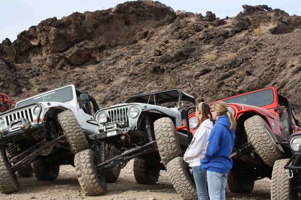 The Nellie E. Saloon is a favorite destination of many off-road enthusiasts. (Deborah Wall/Las ...