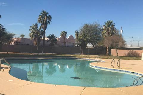 Whitney Neighborhood Pool is pictured Dec. 13 in southeast Las Vegas. Clark County plans to bui ...