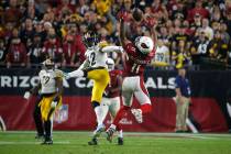 Pittsburgh Steelers cornerback Steven Nelson (22) during an NFL football game against the Arizo ...