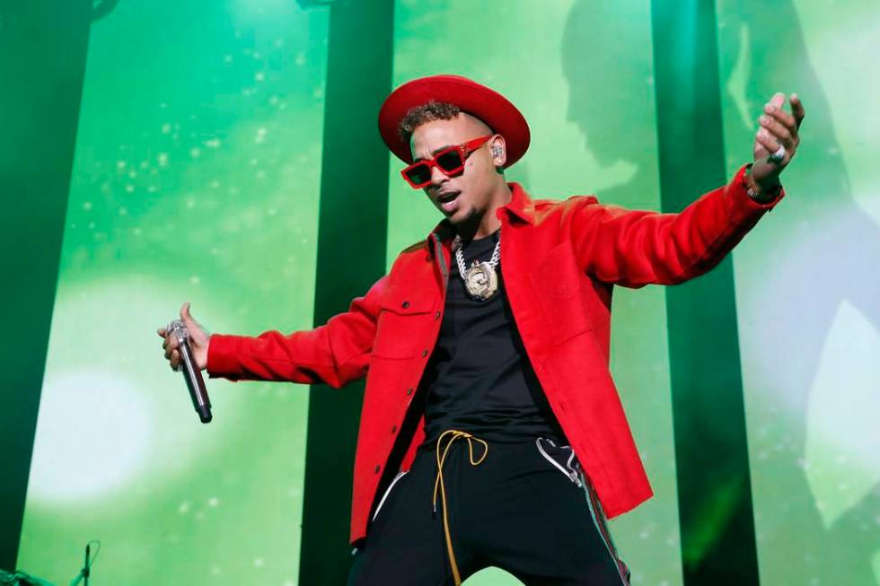 Singer Ozuna performs during the Coca Cola Flow Reggaeton festival in Mexico City, Saturday, No ...