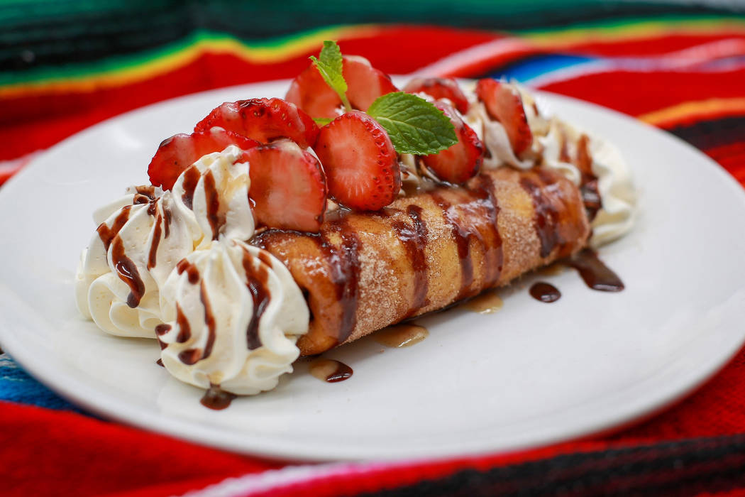 Pumpkin cheesecake chimichangas (Edison Graff)