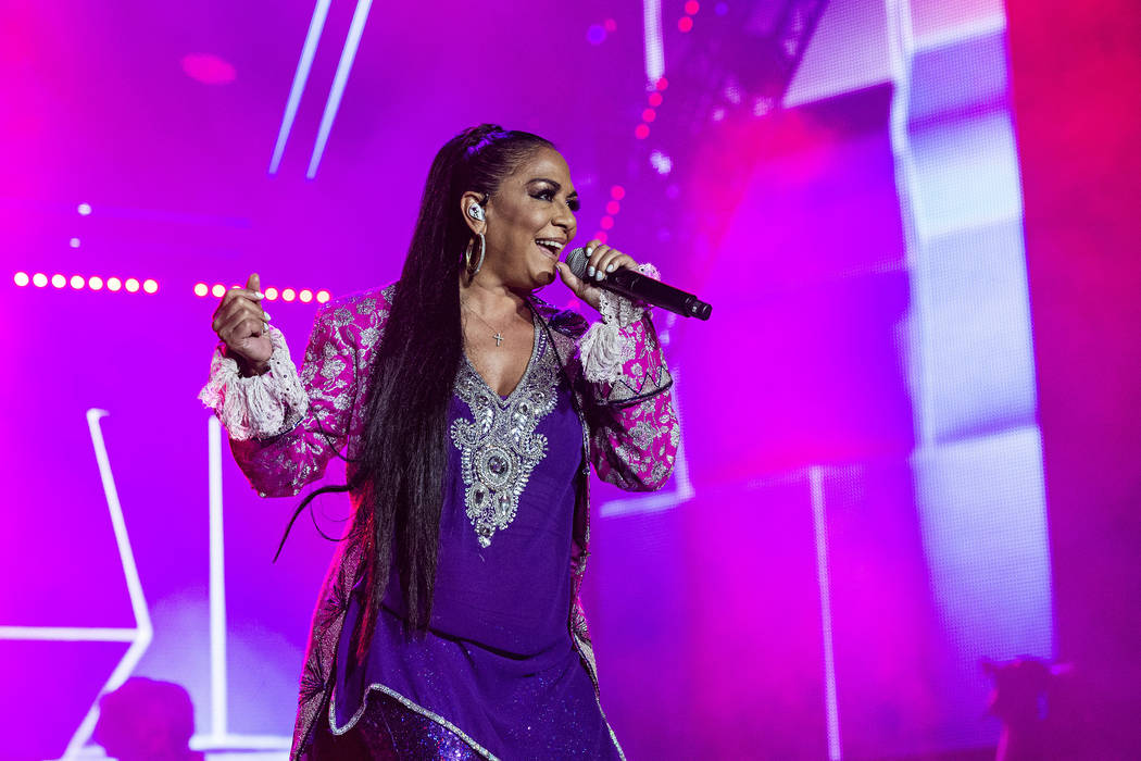 Sheila E. performs at the 2019 Essence Festival at the Mercedes-Benz Superdome, Friday, July 5, ...