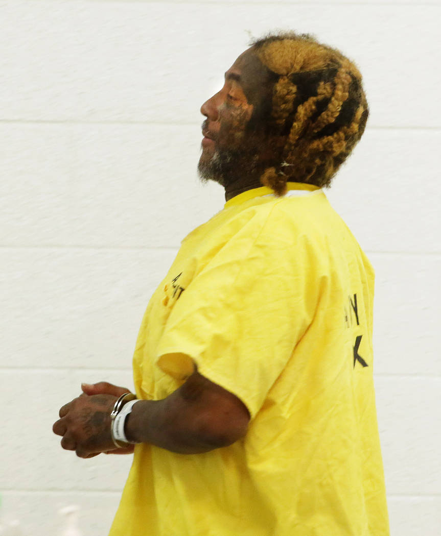 Stanley Lawton, 55, exits the courtrrom after his arraignment was postponed at the Michael Anto ...