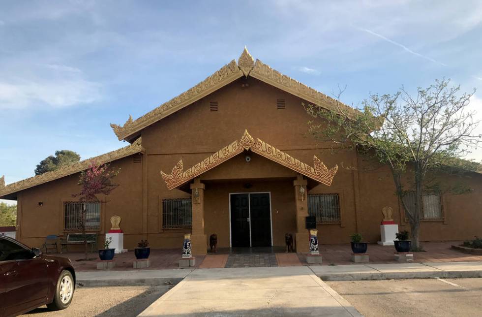 The Thai Buddhist Temple in a March 17, 2017, file photo. (Las Vegas Review-Journal)