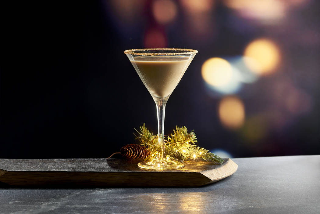 The Holiday Cheer cocktail at Mastro's Ocean Club. (Mastro's Restaurants)