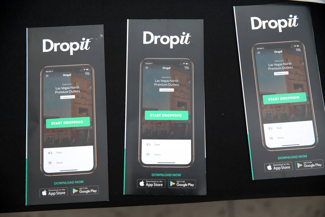 Information about Dropit at a station at the Las Vegas North Premium Outlets in Las Vegas, Frid ...