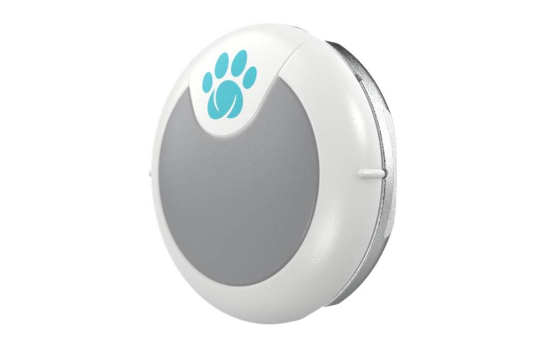 CES attendees will see that Sure Petcare’s Animo attaches to collars and uses Bluetooth to mo ...