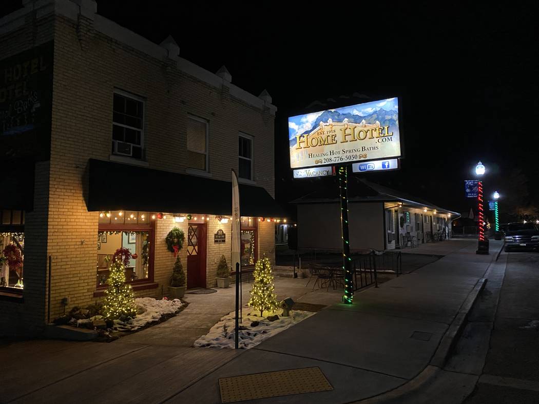 The Old Home Motel in Lava Hot Springs, Idaho. (John Katsilometes/Las Vegas Review-Journal) @Jo ...