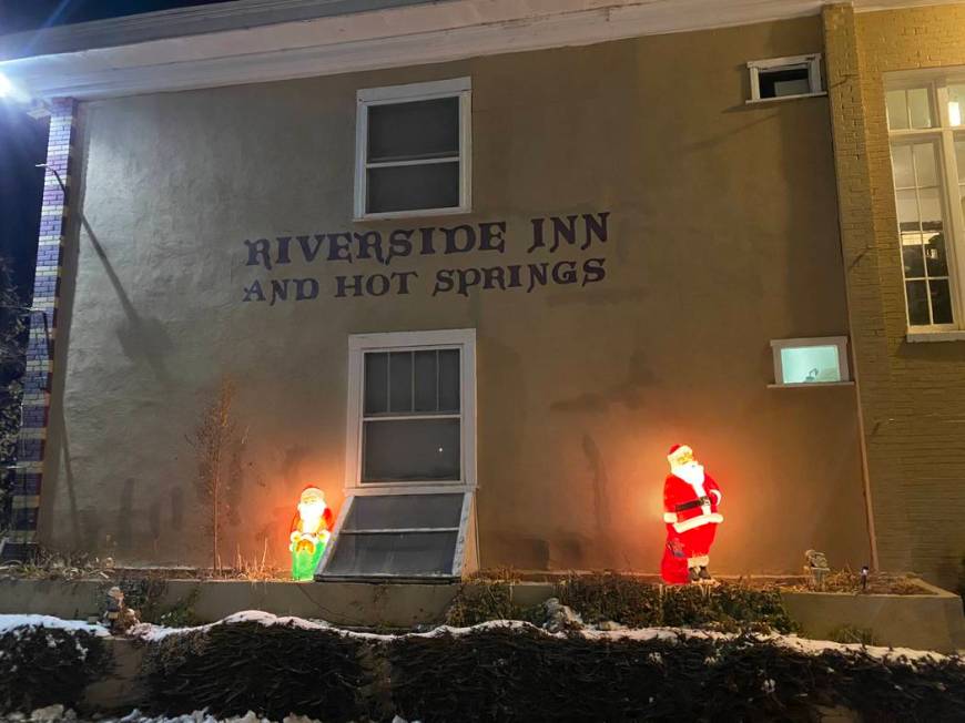 The Riverside Inn in Lava Hot Springs, Idaho. (John Katsilometes/Las Vegas Review-Journal) @Joh ...