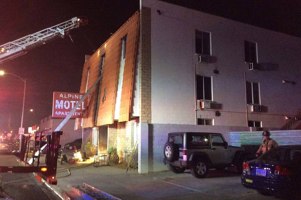 A fire at the Alpine Apartment Motel early Saturday morning left six people dead and displaced ...