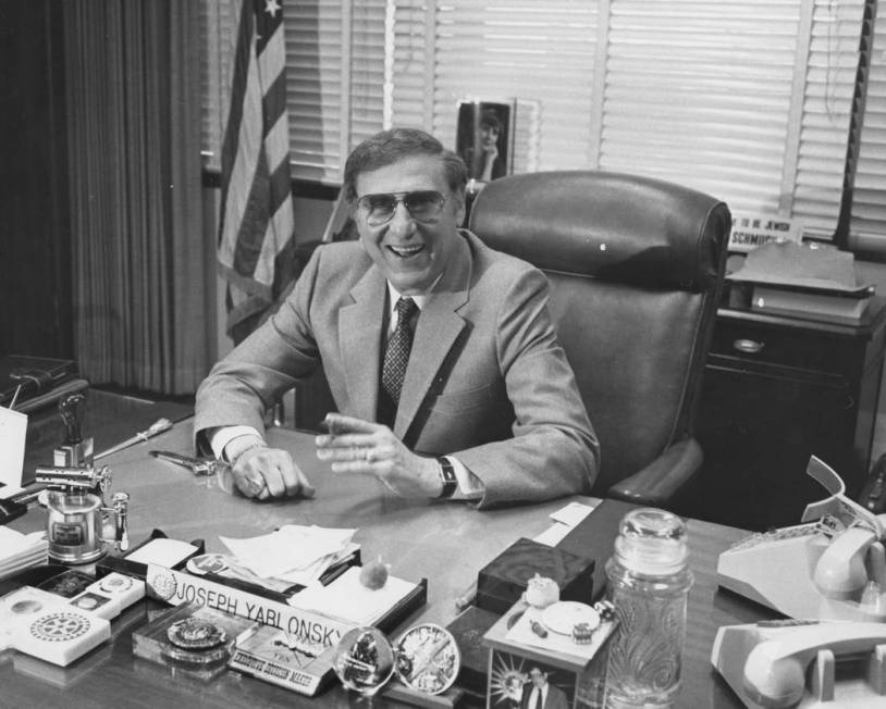 Former FBI special agent Joseph Yablonsky is pictured in this undated Review-Journal file photo ...