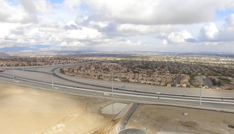 The newest Las Vegas Metropolitan Police Department substation in Summerlin, located at 11301 R ...