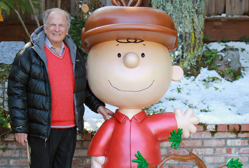 This 2015 photo shows Lee Mendelson in Hillsborough, Calif. (Jason Mendelson via AP)