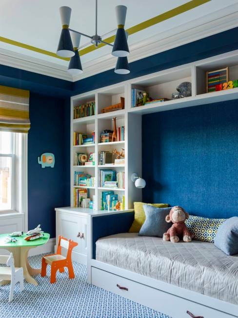 Storage is an important piece in planning spaces with kids in mind. Drawers, shelves and cubbie ...