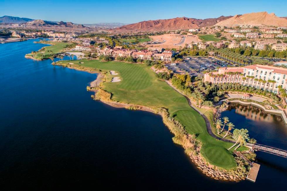 The course was closed during the recession and reopened in 2014. (Lake Las Vegas)