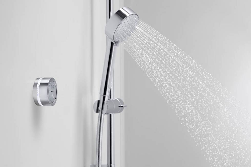 Kohler DTV Mode digital shower system. (Courtesy Kohler)