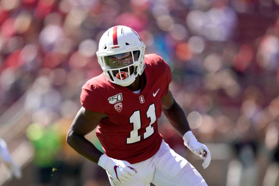 Stanford cornerback Paulson Adebo (11) in action against Northwestern during the second half of ...