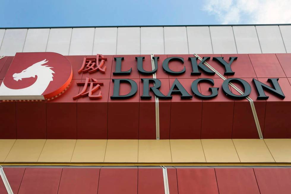 The exterior of Lucky Dragon, which shut down gaming and casino restaurant operations in early ...