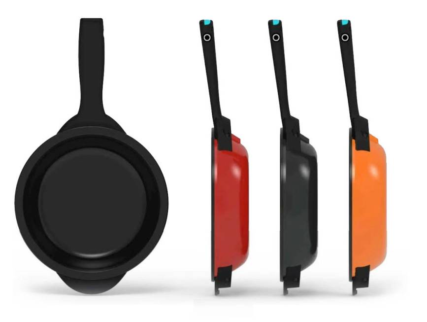 SmartyPans have weight and temperature sensors. (SmartyPans)
