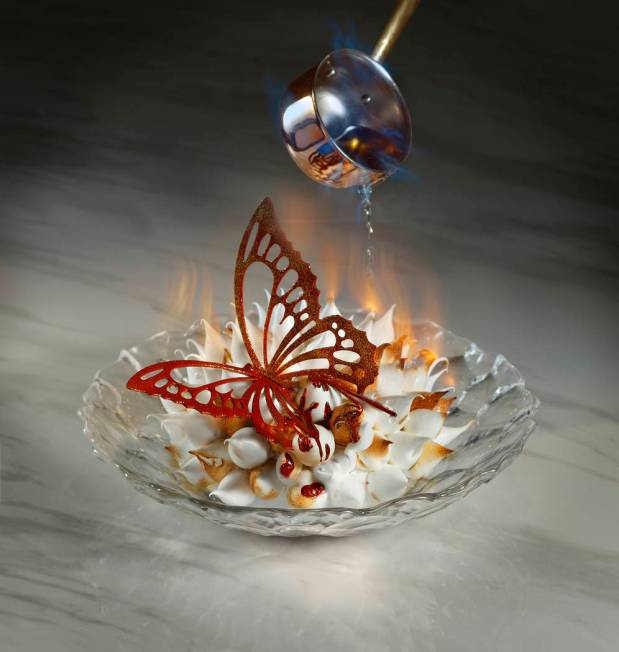 Bellagio-Mayfair Supper Club Baked Alaska (MGM Resorts International)