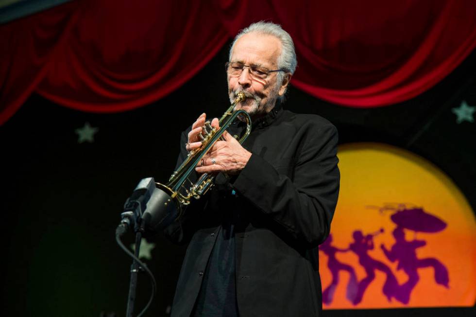 Herb Alpert performs at the New Orleans Jazz and Heritage Festival on Thursday, May 4, 2017, in ...