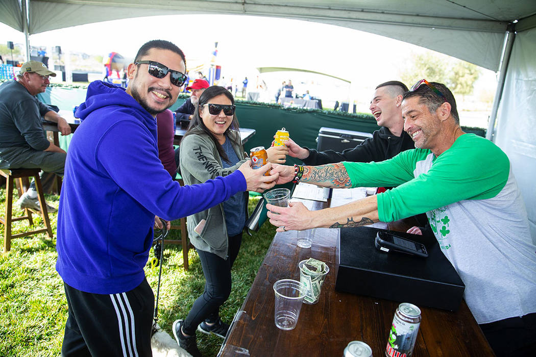 The Cadence event featured a beer garden for the adults. (Studio J. Inc./Eric Jamison)