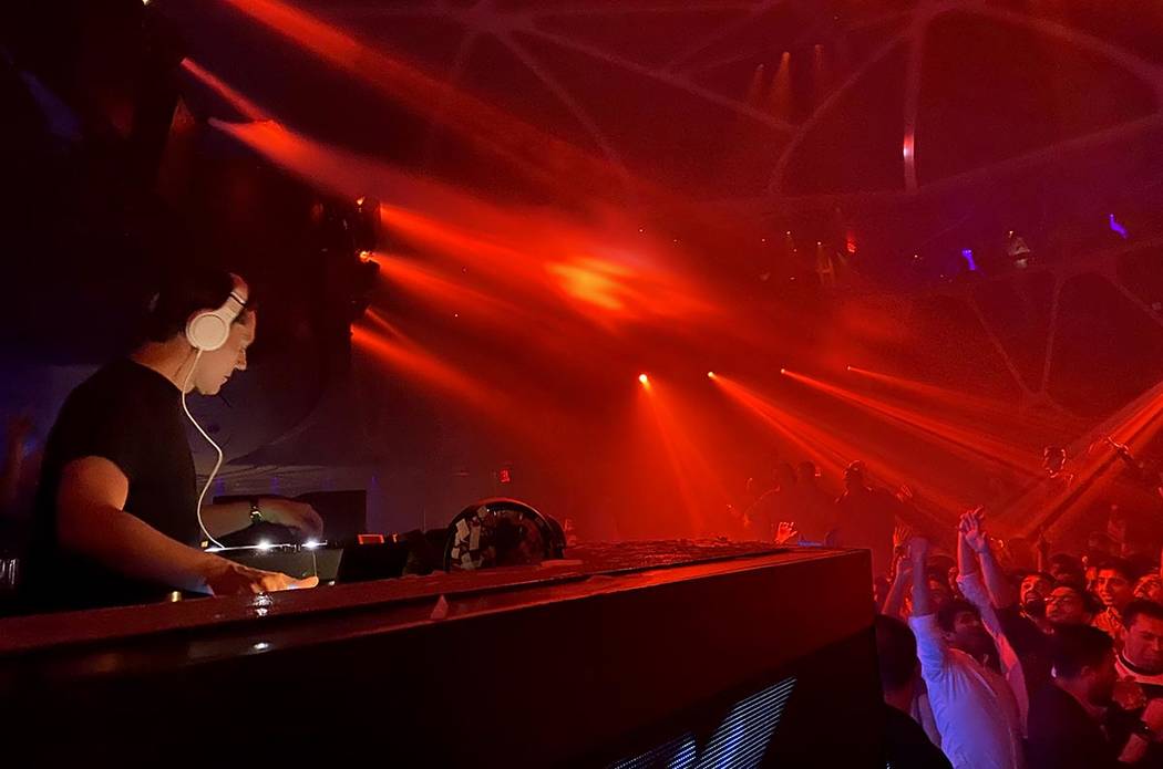 Tiesto performs for CES conventioneers and clubgoers during the DreamlandXR Closing Night Party ...
