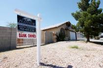 Las Vegas’ foreclosure rate was above the national average in 2019 but fell to its lowest poi ...