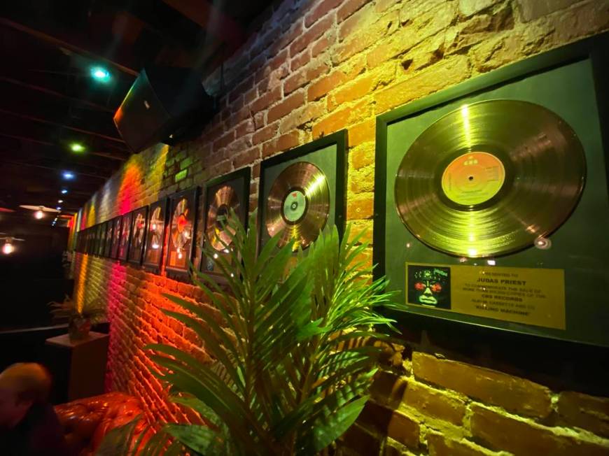 A look inside the Bourbon Room, home of "Rock of Ages," in Hollywood on Wednesday, Jan. 15, 202 ...