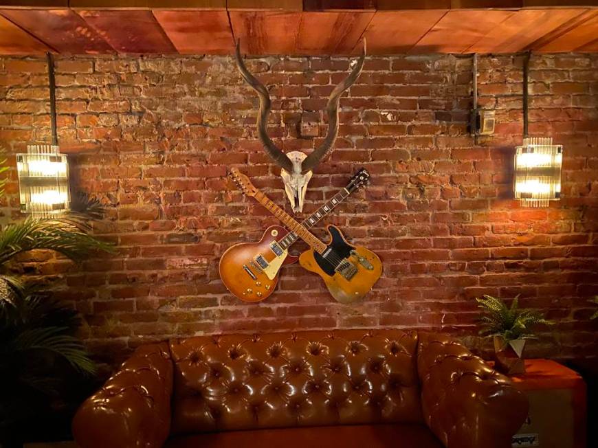 A look inside the Bourbon Room, home of "Rock of Ages," in Hollywood on Wednesday, Jan. 15, 202 ...