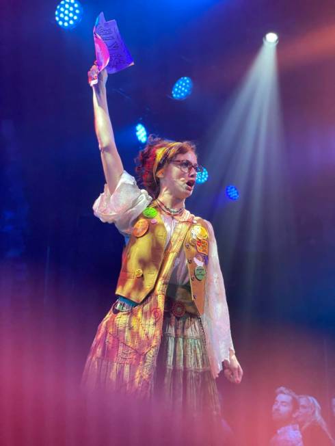 Stephanie Renee Wall as Regina performs in the "Rock of Ages" premiere in Hollywood on Wednesda ...