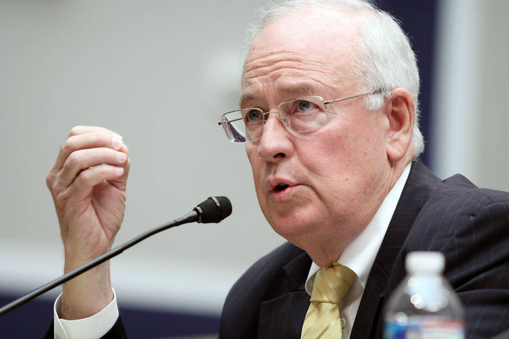 Baylor University President Ken Starr testifies at the House Committee on Education and Workfor ...