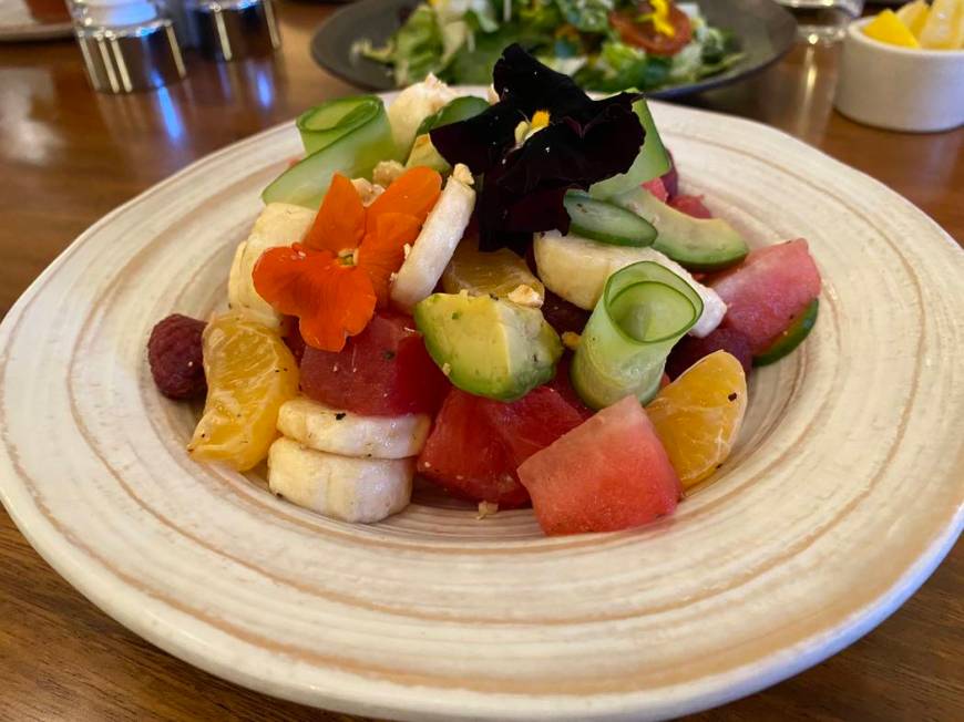 Watermelon salad at Turth & Tonic. (Al Mancini/Las Vegas Review-Journal)