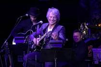 Jon Bon Jovi performs an acoustic set at the "Absinthe" Spiegeltent at Caesars Palace on Friday ...