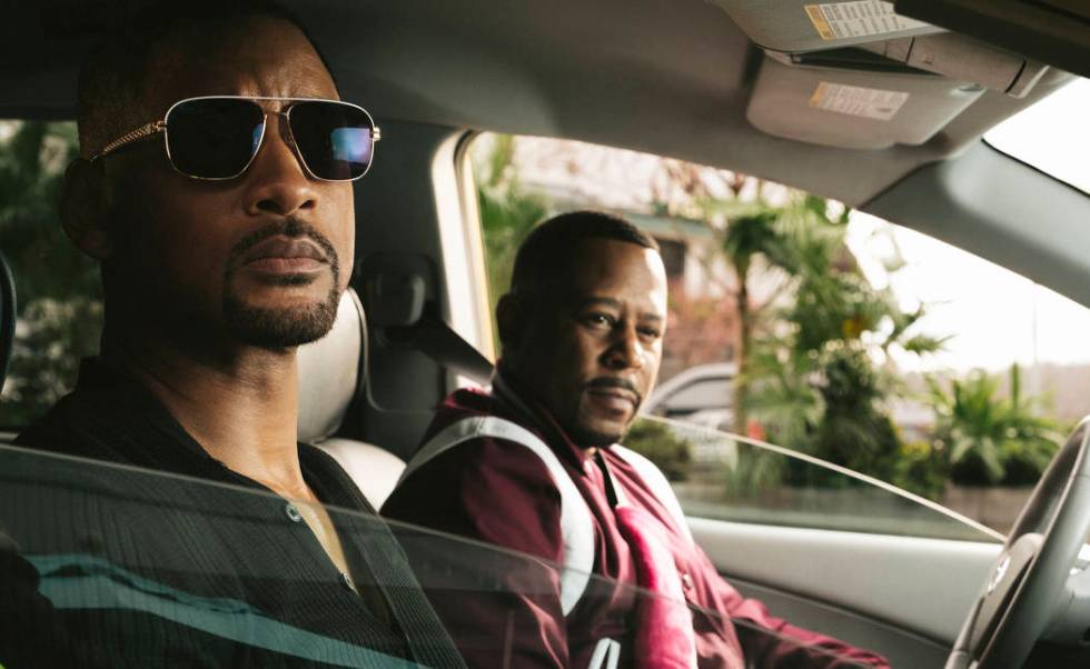 This image released by Sony Pictures shows Martin Lawrence, right, and Will Smith in a scene fr ...