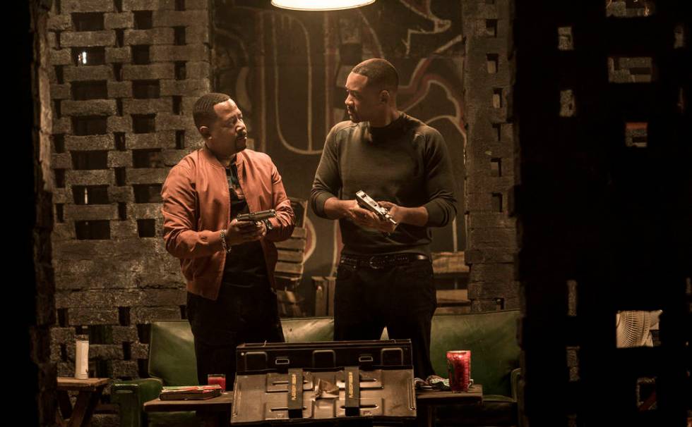 This image released by Sony Pictures shows Martin Lawrence, left, and Will Smith in a scene fro ...