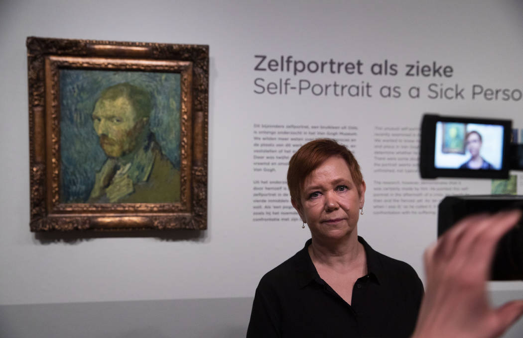 Norway's National Museum curator Mai Britt Guleng talk about the previously contested painting ...