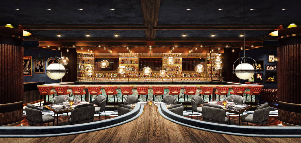 Rendering of the interior of Barry's Downtown Prime. (PUNCH Architecture)