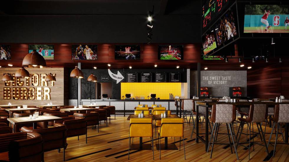 Rendering of Victory Burger at Circa. (PUNCH Architecture)