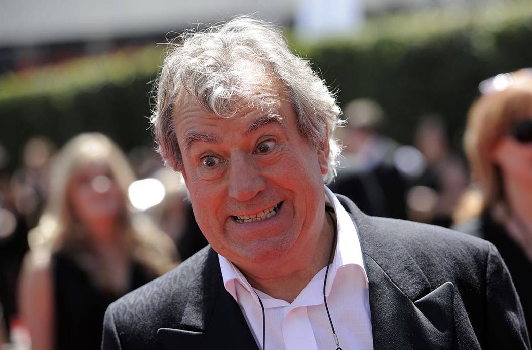 In a Saturday, Aug. 21, 2010, file photo, Terry Jones arrives at the Creative Arts Emmy Awards ...