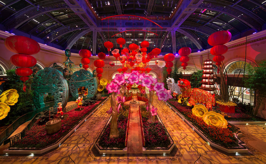 Lunar New Year at Bellagio Conservatory & Botanical Gardens (©Kelly McKeon;KellyCreative;Kelly ...