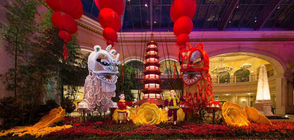 Lunar New Year at Bellagio Conservatory & Botanical Gardens (©Kelly McKeon;KellyCreative;Kelly ...