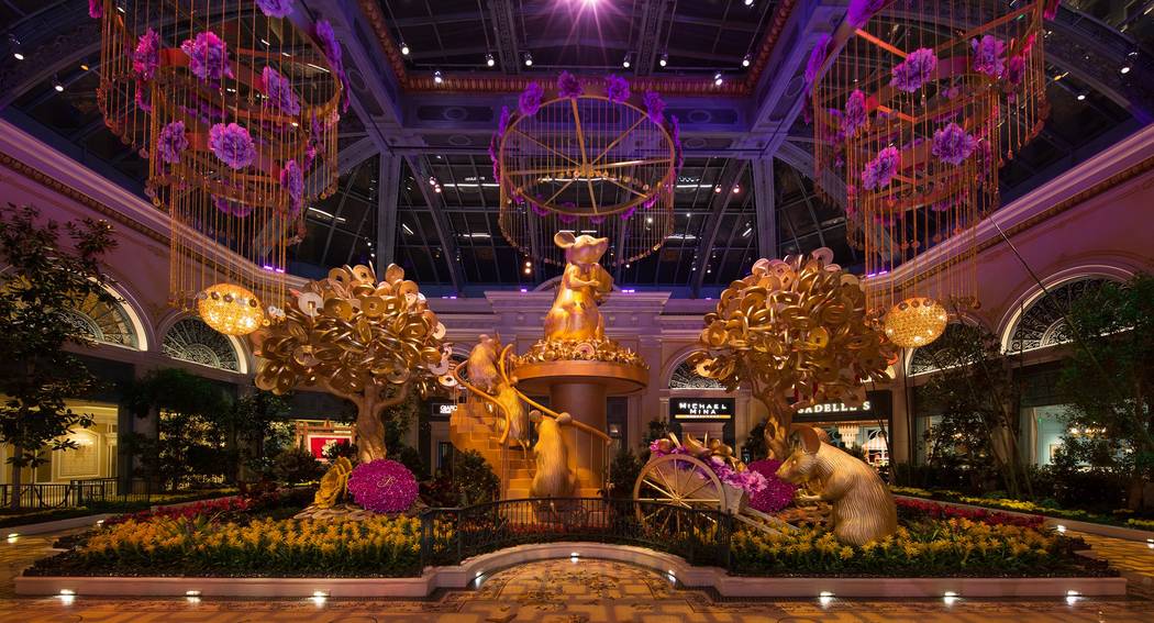 Lunar New Year at Bellagio Conservatory & Botanical Gardens (©Kelly McKeon;KellyCreative;Kelly ...